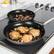 Alt View 20. Viking - Hard Anodized Nonstick, 10 Piece Cookware Set - Black.