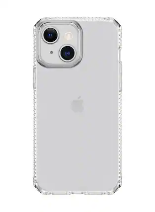 Front. Itskins - ITSkins Spectrum Clear case for iPhone 13 mini / 12 mini - Clear.