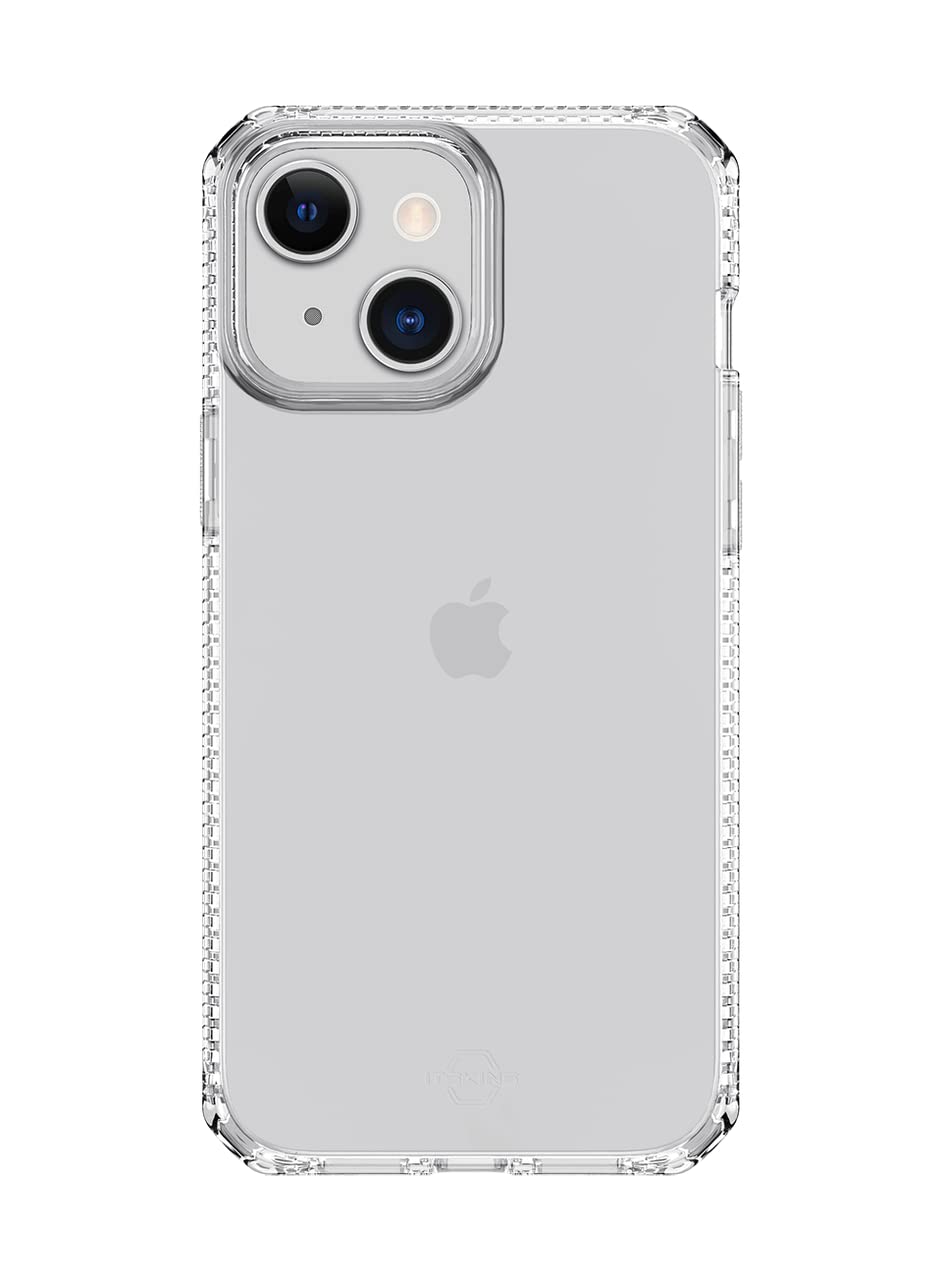 Front. Itskins - ITSkins Spectrum Clear case for iPhone 13 mini / 12 mini - Clear.