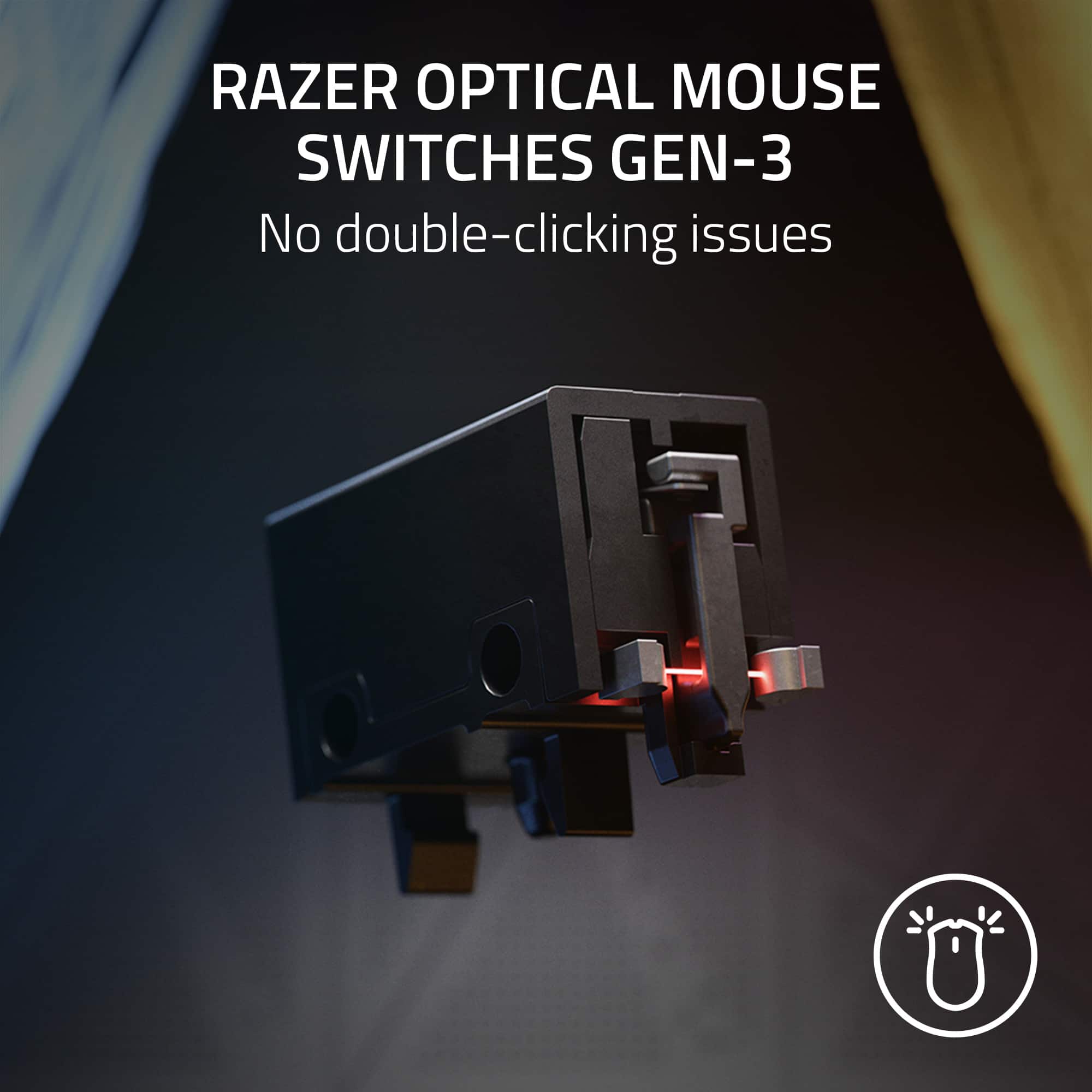 RAZER OPTICAL MOUSE SWITCHES GEN-3 No double-clicking issues