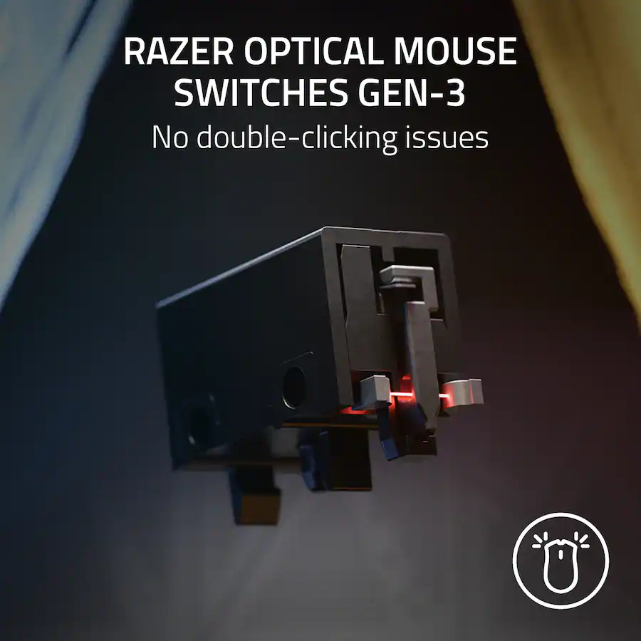 Razer DeathAdder V3 Lightweight Optical Gaming Mouse with 8K Hz ...