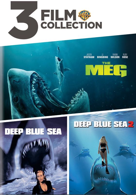 The Meg/Deep Blue Sea/Deep Blue Sea 2 [DVD] - Best Buy