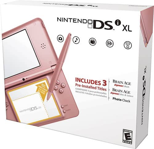 Nintendo DSi XL - Metallic Rose