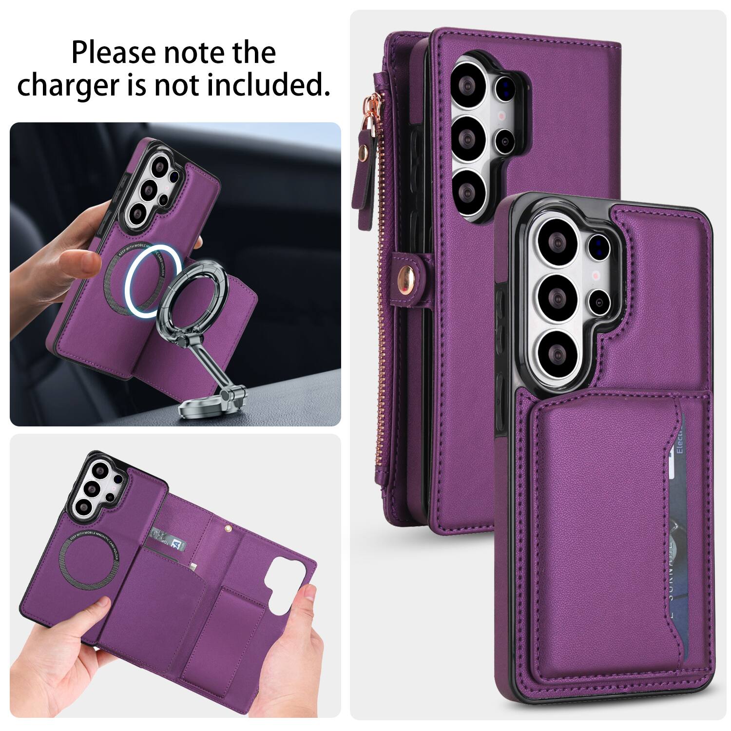 Please note the charger is not included.