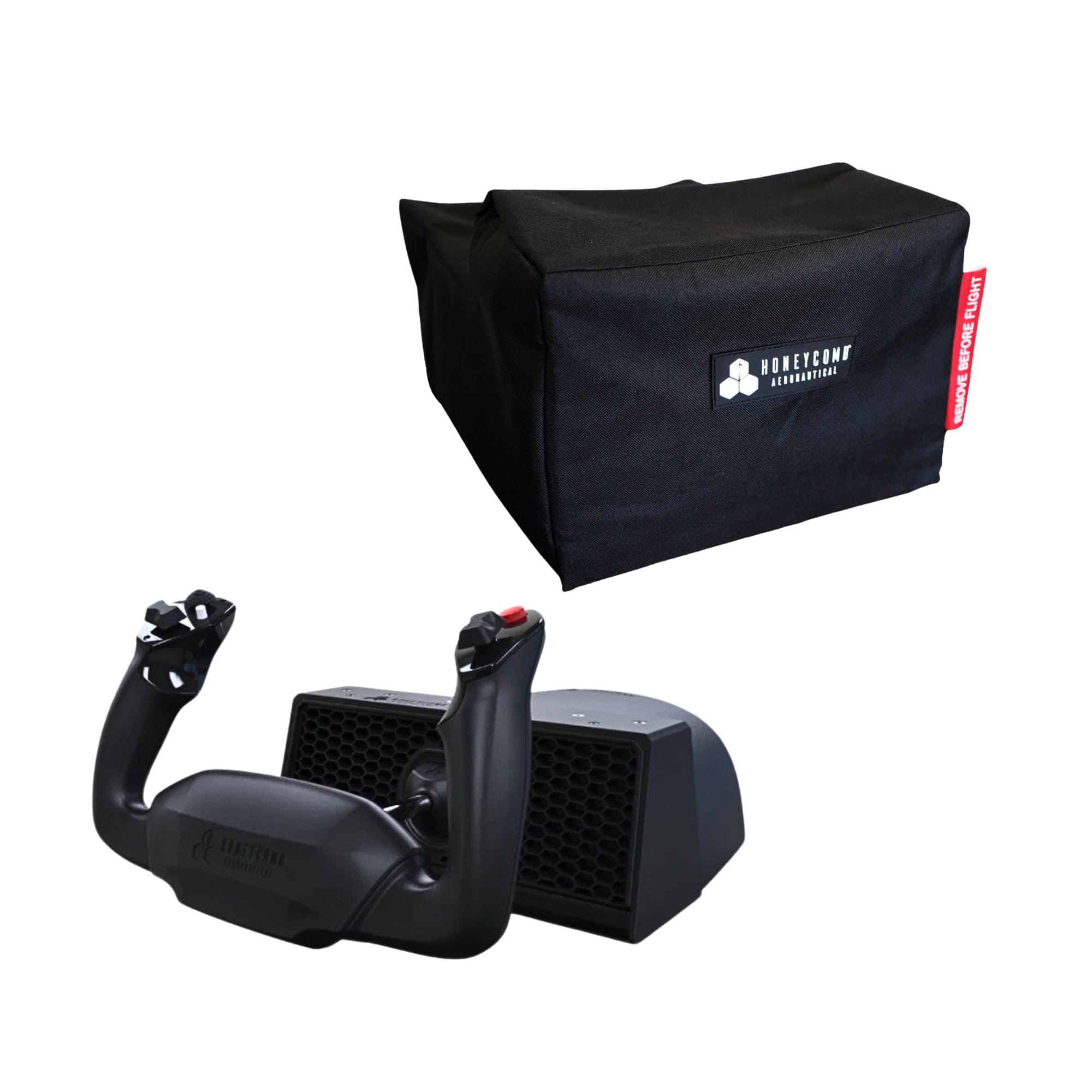 Honeycomb Aeronautical - Alpha Flight Controls LITE with Dust Cover Bundle - Black/Black price history on PriceWatchPro