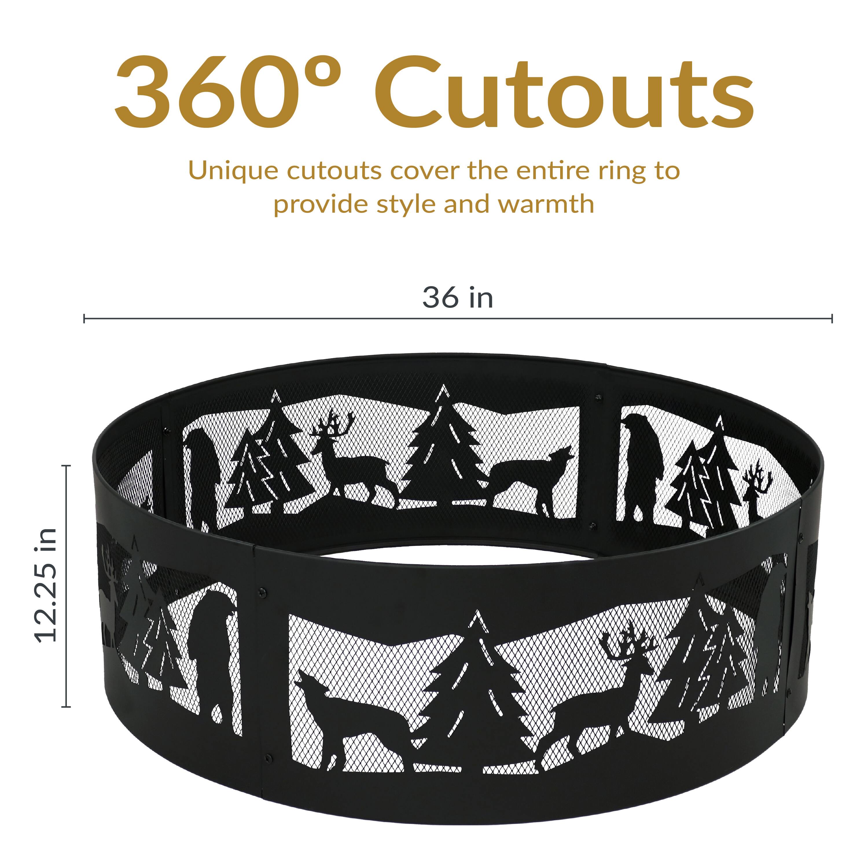 360° Cutouts

Unique cutouts cover the entire ring to provide style and warmth

36 in

12.25 in