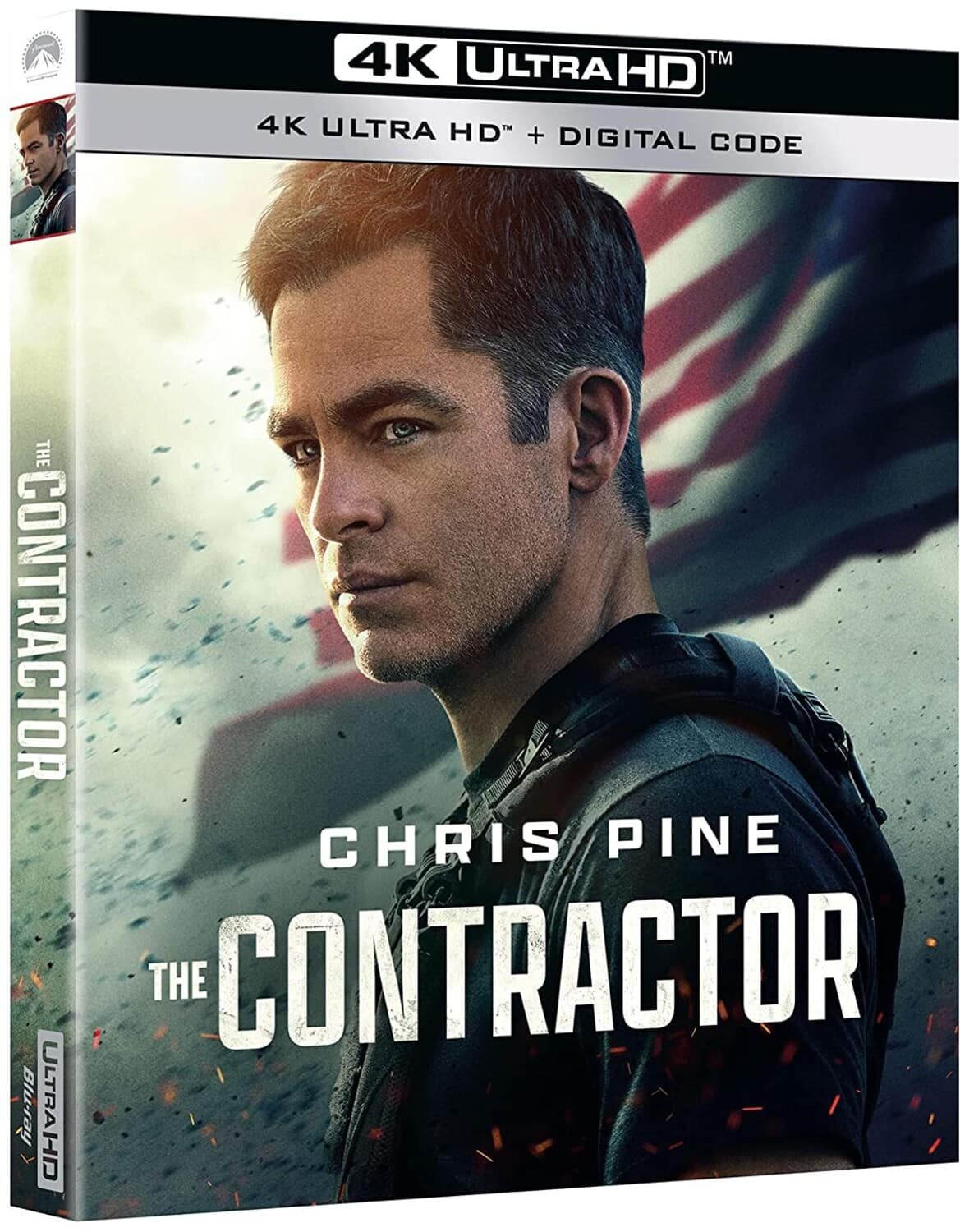 Front. The Contractor   - 4K Blu-Ray.