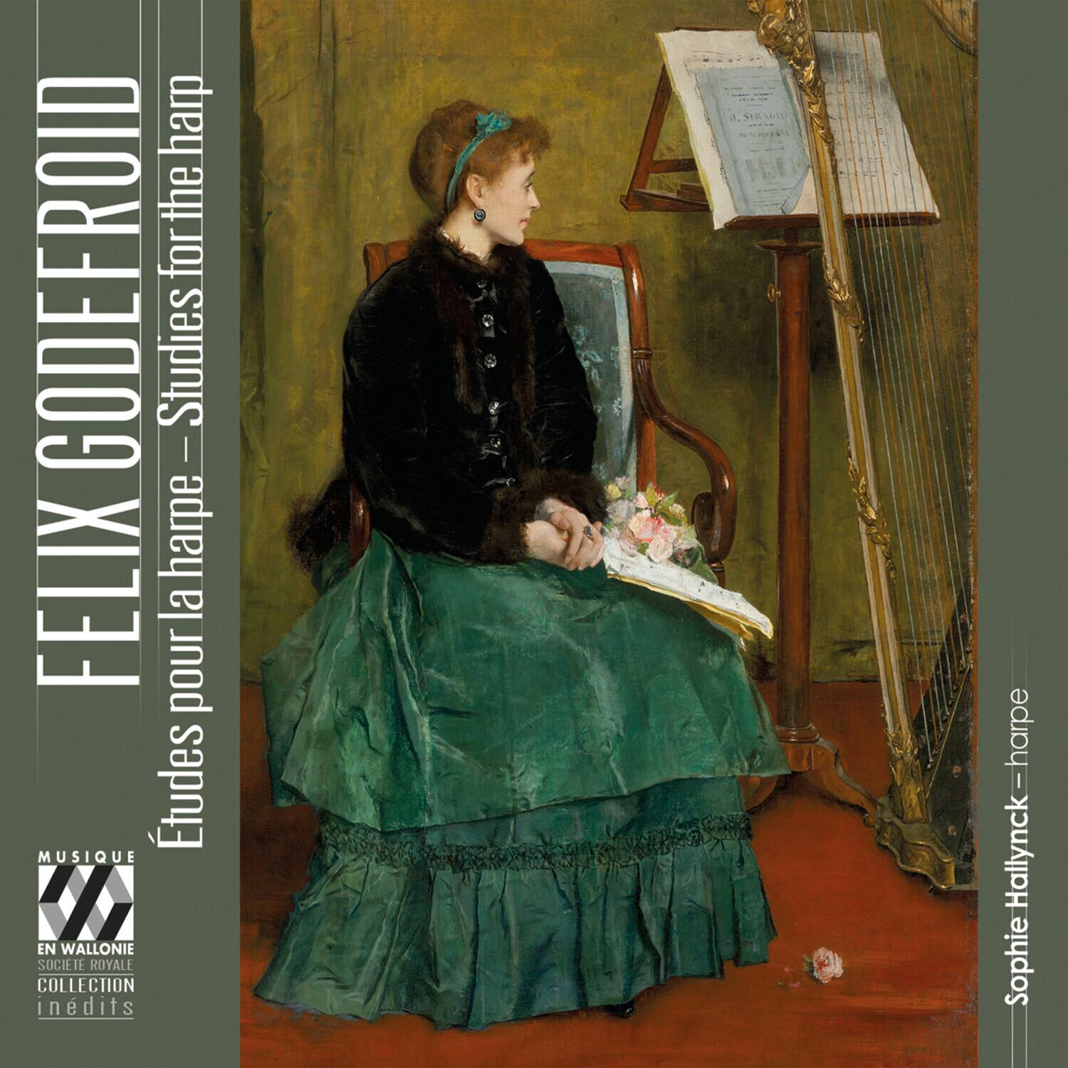 FELIX GODEFROID  
Études pour la harpe – Studies for the harp  
Sophie-Hallynck harpe  
MUSIQUE EN WALLONIE  
SOCIÉTÉ ROYALE  
COLLECTION inédits