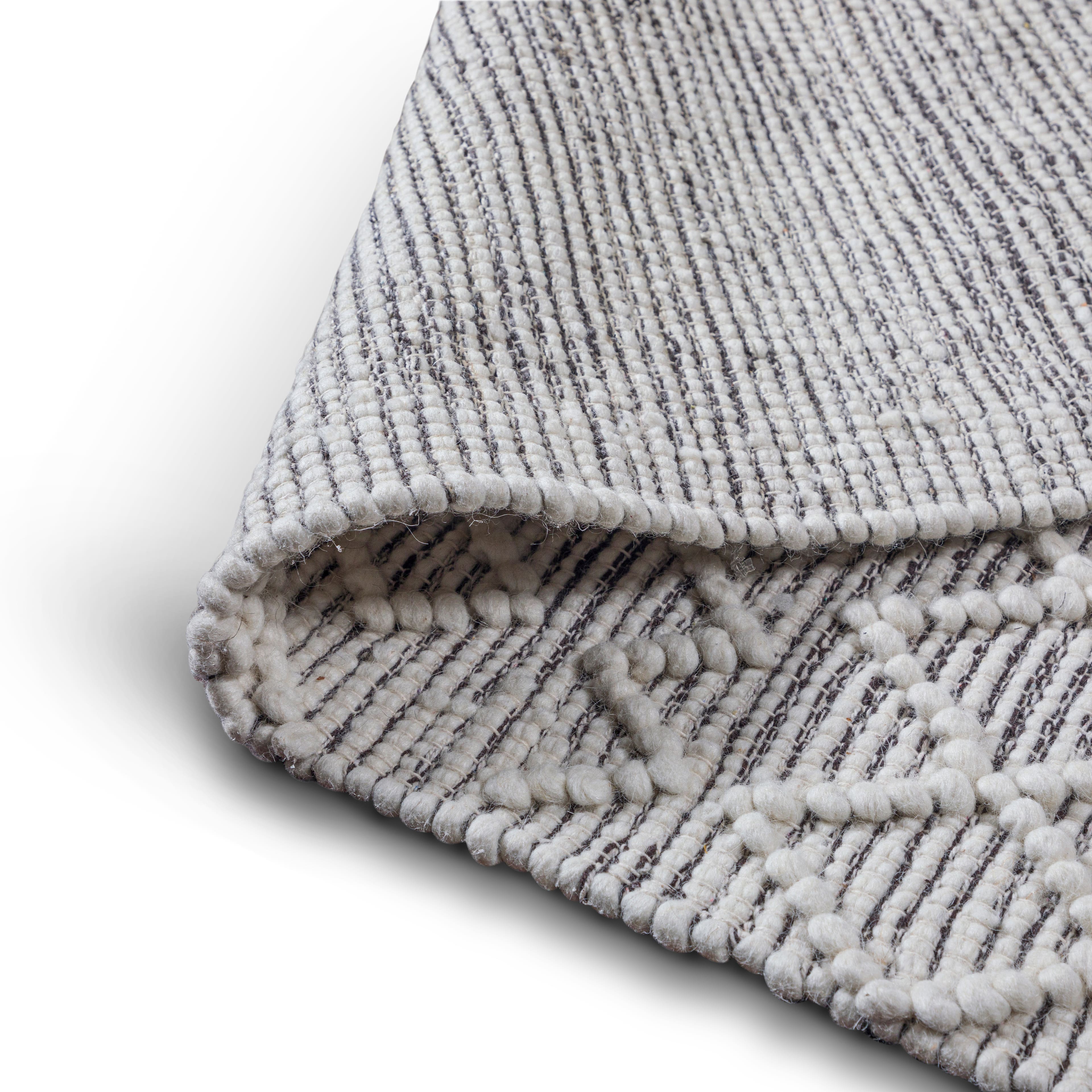 Alt View 11. Simpli Home - Jeffers 8 x 10 Area Rug - Ivory,Brown.