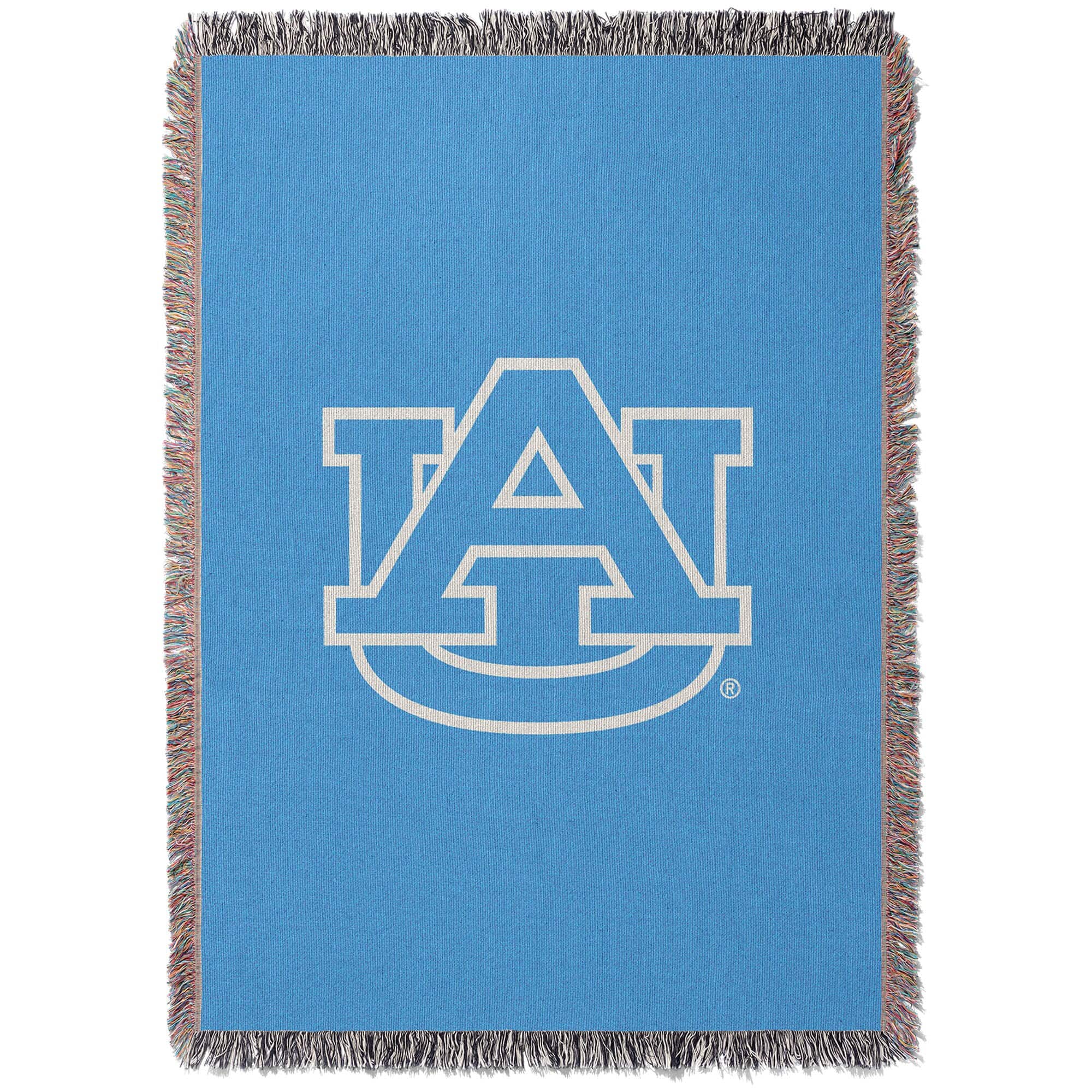 Chad & Jake - Auburn Tigers Woven Blanket - Blue