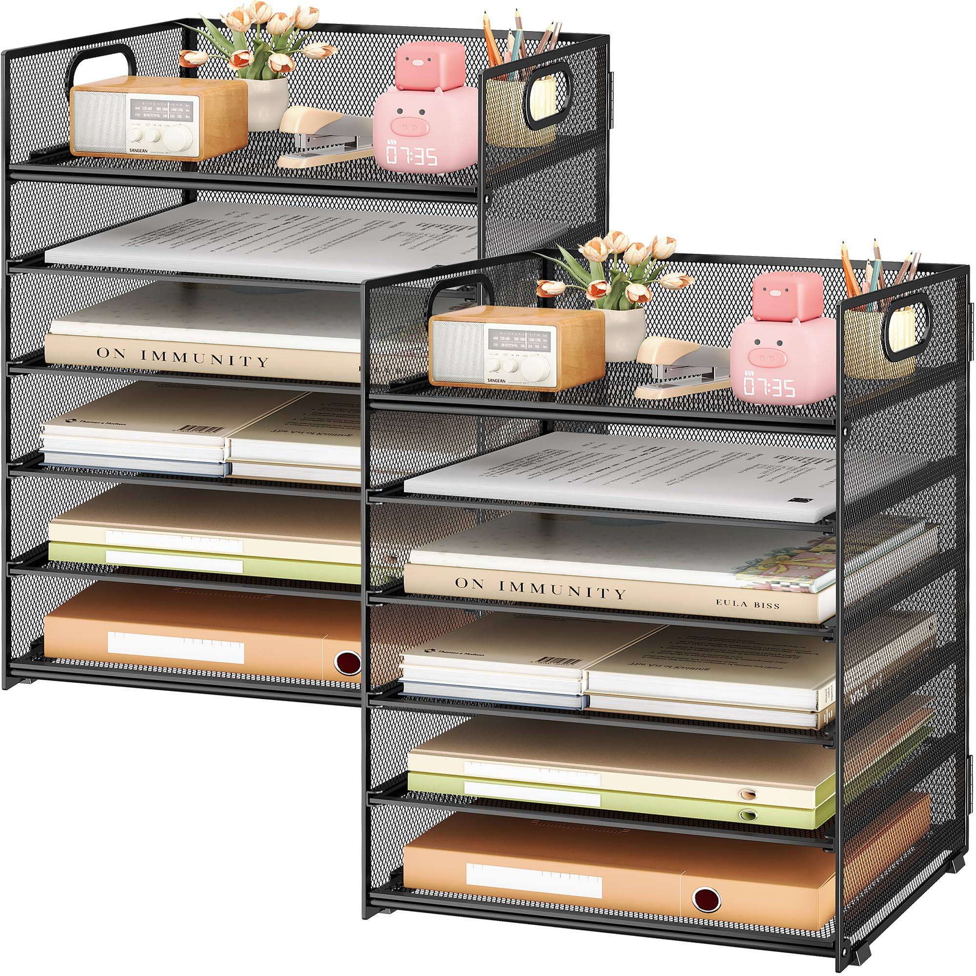 2 Pack 6-tier - Black