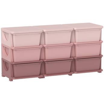 pink 3 drawer dresser Lifestorey Taylor Mid Century Modern 3 Drawer Chest Dresser with Natural Cane Elegant Pink