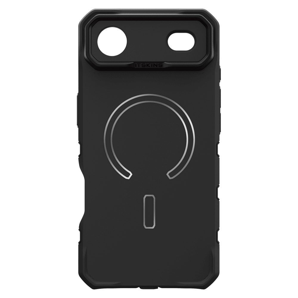 Alt View 3. Itskins - ITSKINS - Supreme_R Bold MagSafe Case for Apple iPhone Air - Black - Black.
