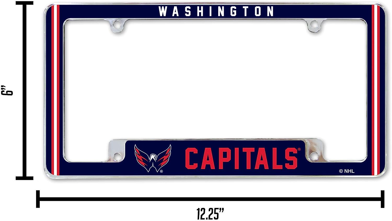 WASHINGTON  
CAPITALS  

6"  
12.25"  

©NHL