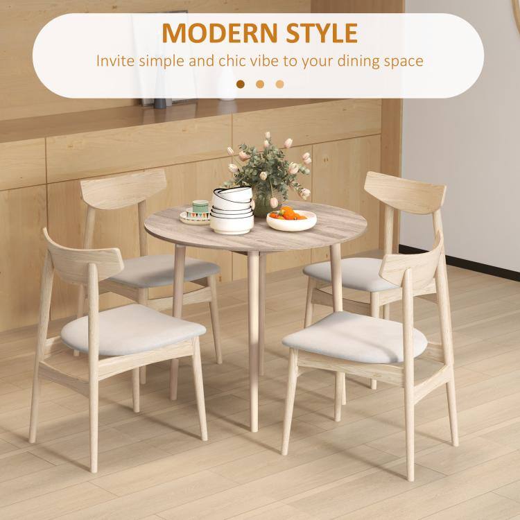 MODERN STYLE  
Invite simple and chic vibe to your dining space