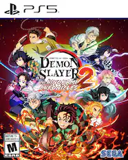 PS5 KIMETSU NO YAIBA DEMON SLAYER 2: HINOKAMI CHRONICLES MATURE 17+ JEUNES ADULTES 17+ ESRB SEGA