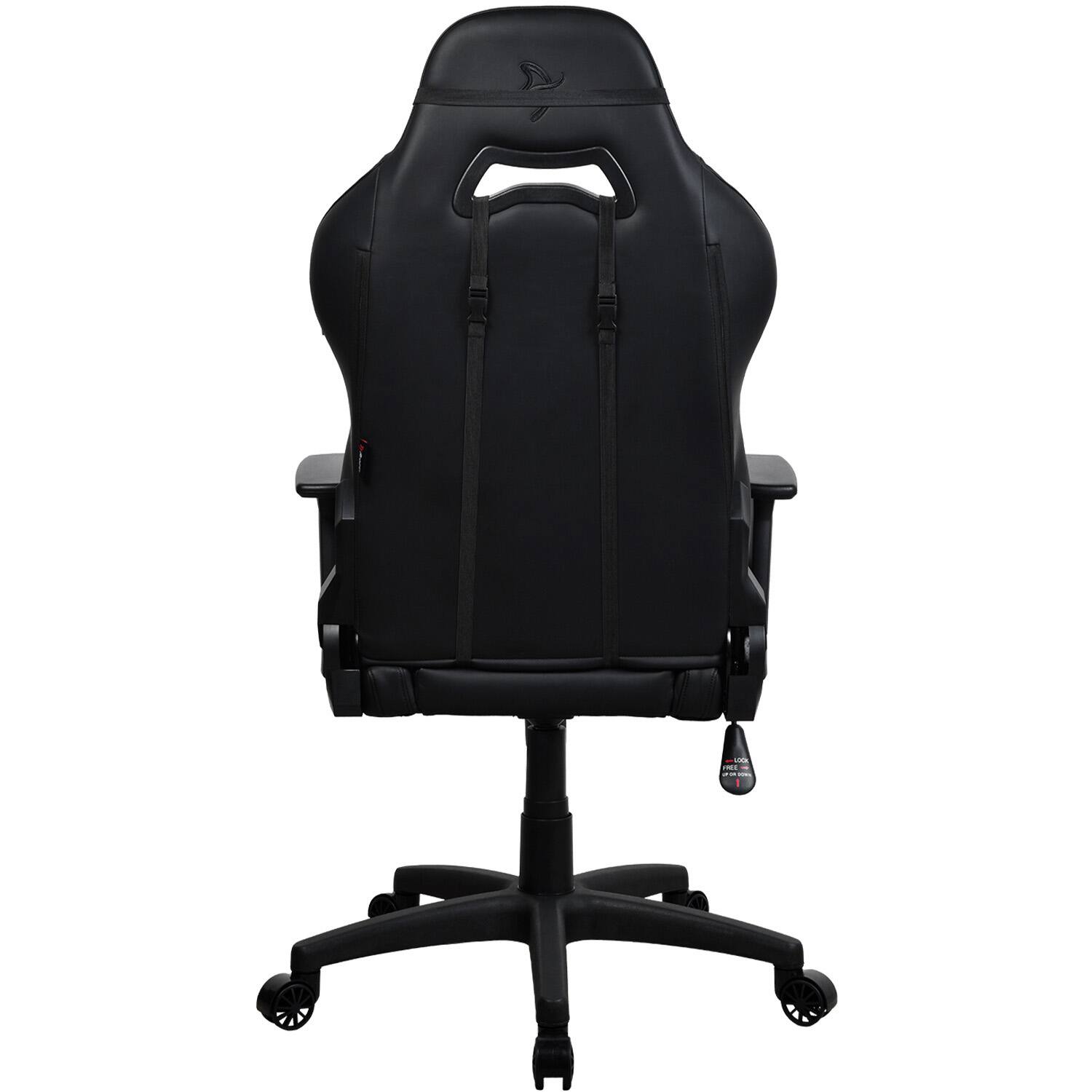Alt View 13. Arozzi - Torretta Soft PU Gaming Chair - Pure Black.