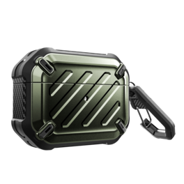 SUPCASE - Apple AirPods Pro 1 & 2 Unicorn Beetle PRO Rugged Case Waterproof Case - Dark Green