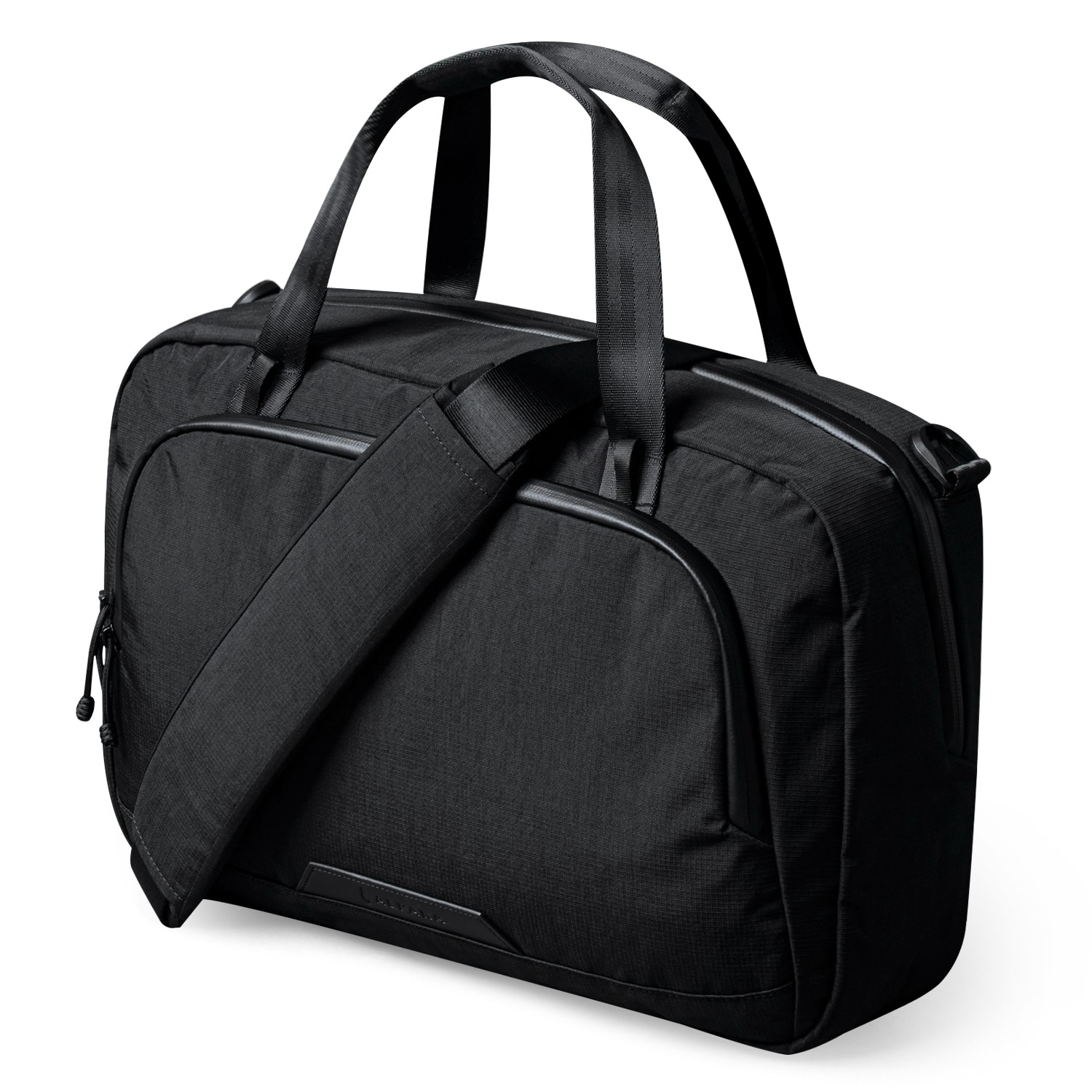ALPAKA - Bravo Brief Laptop Briefcase for 15.6" Laptop, Business Messenger Bag for Work, Travel & Commute - Black Axoflux 400D Ripstop Nylon