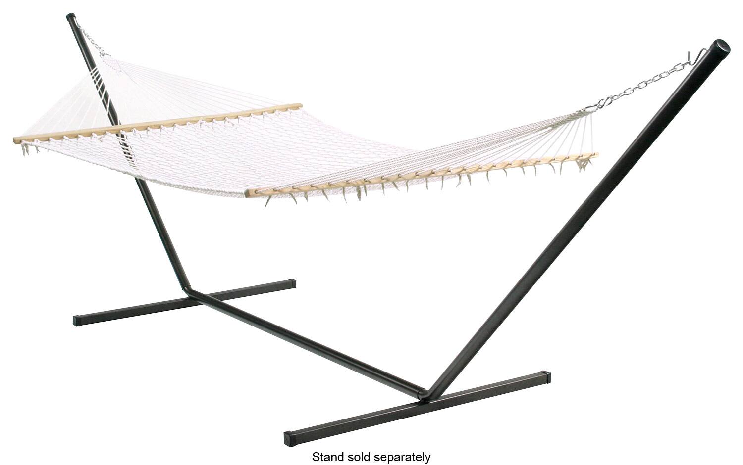Front. Stansport - Smart Garden Cancun Premium Double Hammock - Natural.