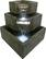 Front Standard. Smart Garden - Cascadia Falls Electric Corner Fountain - Weathered Sienna.