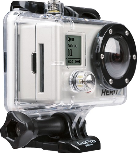 Best Buy: GoPro HD HERO2 Outdoor Edition Wearable Camera Silver CHDOH-002