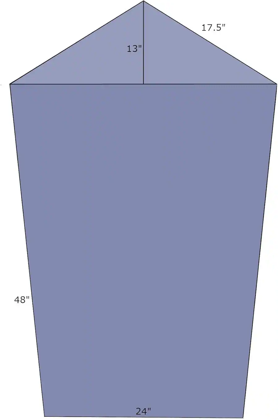 ATS Acoustics Corner Bass Trap, Full Frequency Range, NRC 1.60, 24" x