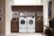 Alt View 19. Samsung - 4.2 Cu. Ft. High-Efficiency Stackable Smart Front Load Washer with Vibration Reduction Technology+ - White.