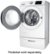 Alt View 5. Samsung - 4.2 Cu. Ft. High-Efficiency Stackable Smart Front Load Washer with Vibration Reduction Technology+ - White.