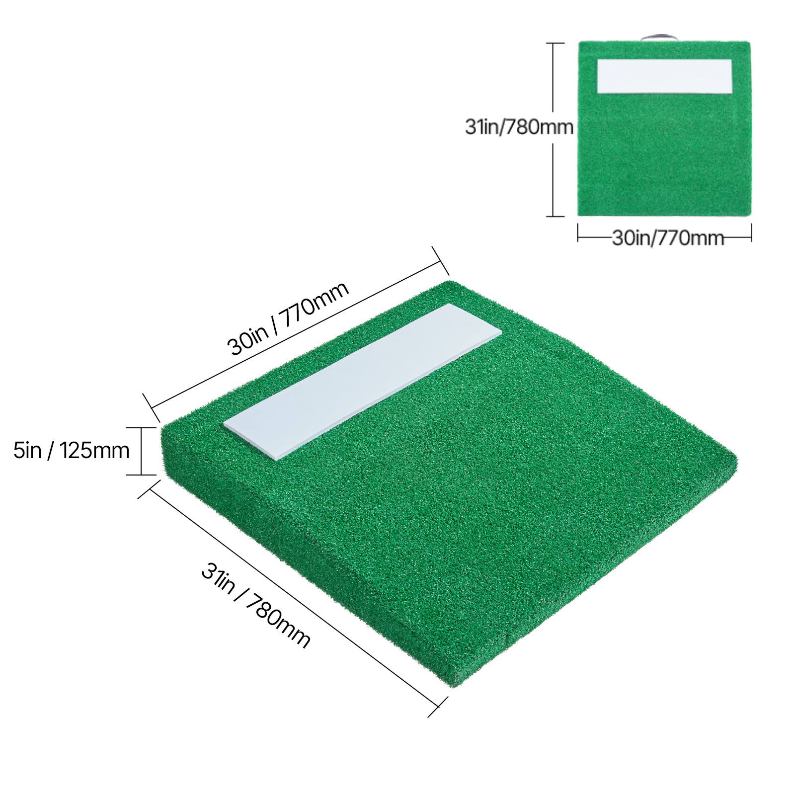 31in / 780mm  
30in / 770mm  
5in / 125mm  
31in / 780mm