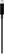 Front. Apple - 1.6' Thunderbolt Cable - Black.
