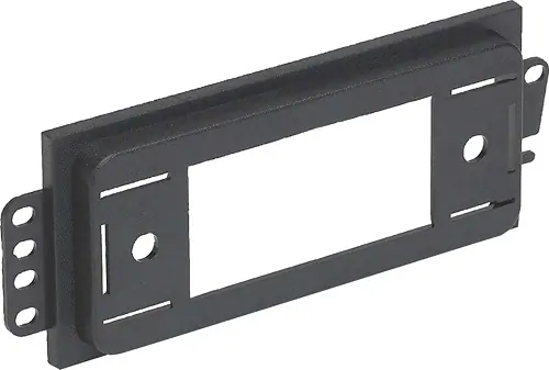 Angle. Metra - Dash Kit for Select 1992-2003 Pontiac Grand Prix Firebird Grand AM Bonneville DIN - Black.