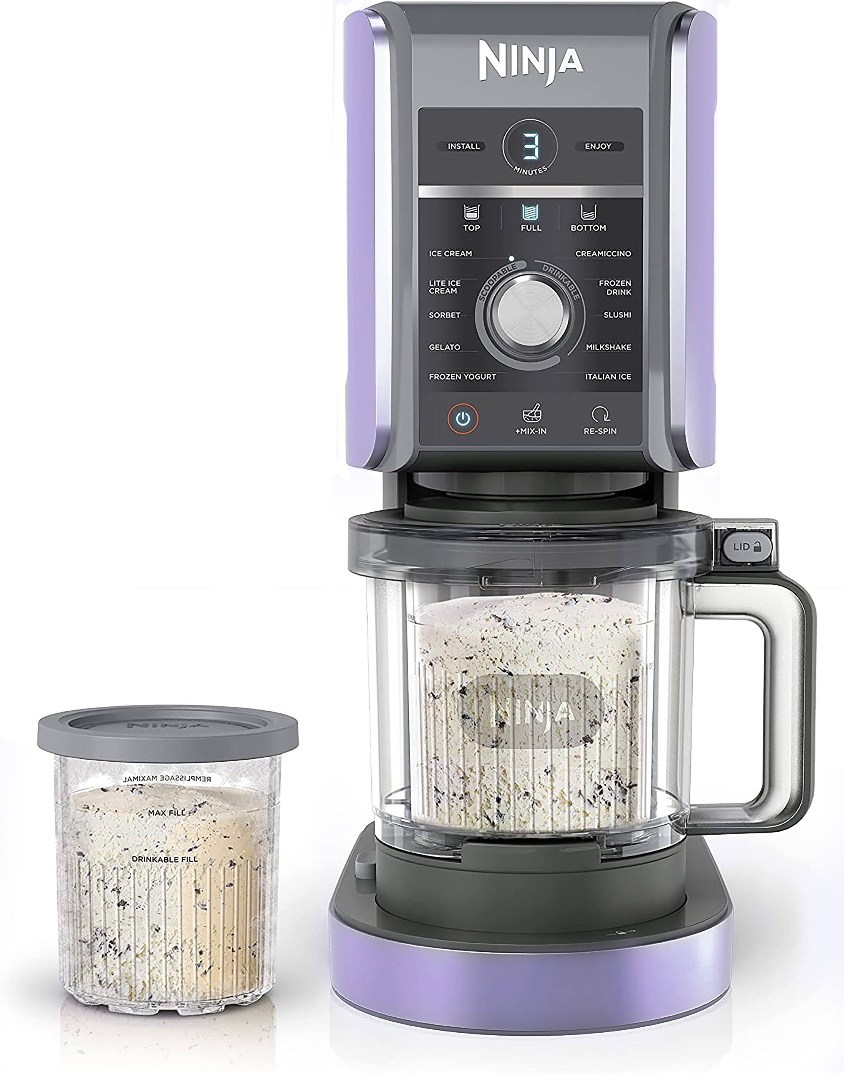 Ninja - Refurbished Excellent - Deluxe 11-in-1 XL Ice Cream Maker NC551QLV - Lavender