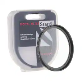 Unique Bargains - 49mm Star Filter, 8 Points Starburst Variable Twinkle Effect Ultra Slim Optical for Nikon DSLR