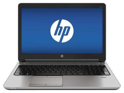 Front Standard. HP - ProBook 650 G1 15.6" Laptop - Intel Core i5 - 4GB Memory - 500GB Hard Drive - Black.