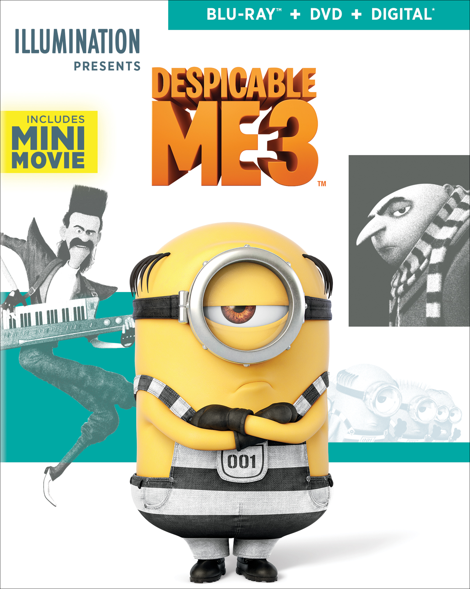 Despicable Me 3 Gift Set Blu-ray/DVD Combo