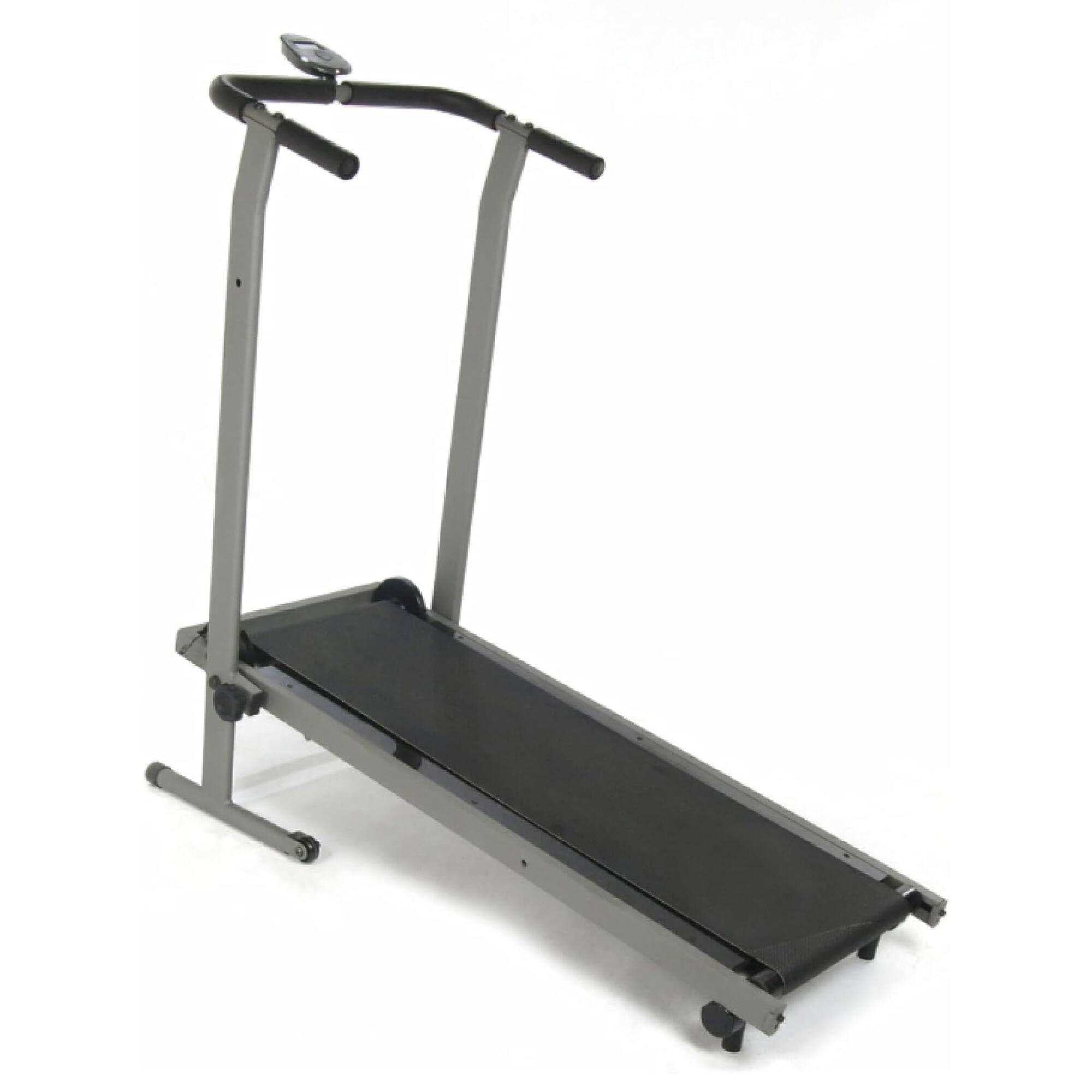 Front. Stamina Products - Stamina InMotion T900 Manual Treadmill Home Gym Cardio Exercise Foldable Machine - Black.