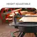 HEIGHT ADJUSTABLE 4.7"-10.6"