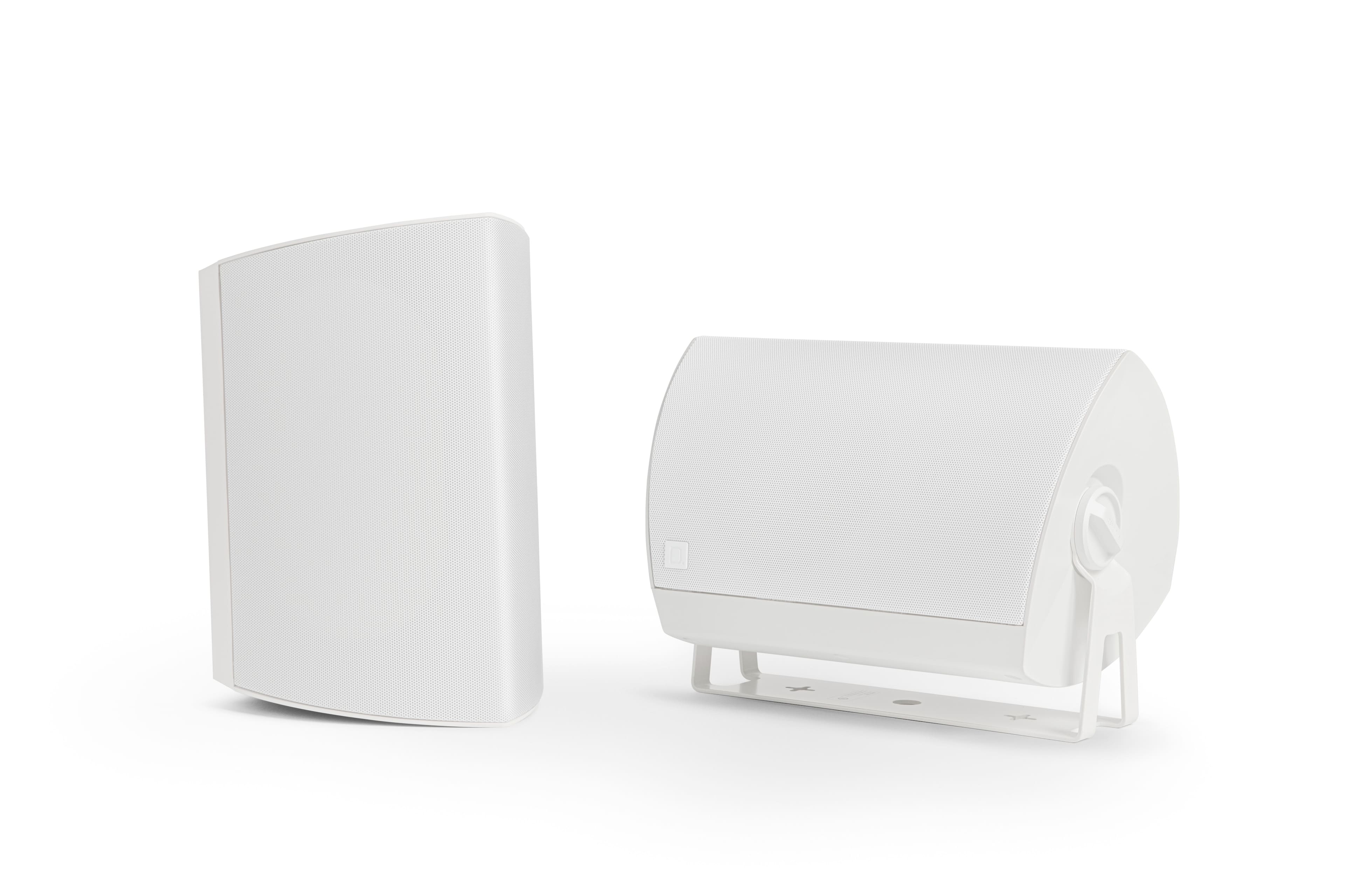 Definitive Technology - Dymension 6.5" 2-Way Outdoor Wall Mount Speakers Pair - White - Front_Zoom