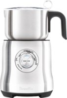 Breville - the Milk Café Milk Frother - Stainless Steel - Front_Zoom