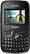 Front Standard. Cricket - Pillar No-Contract Mobile Phone - Black.