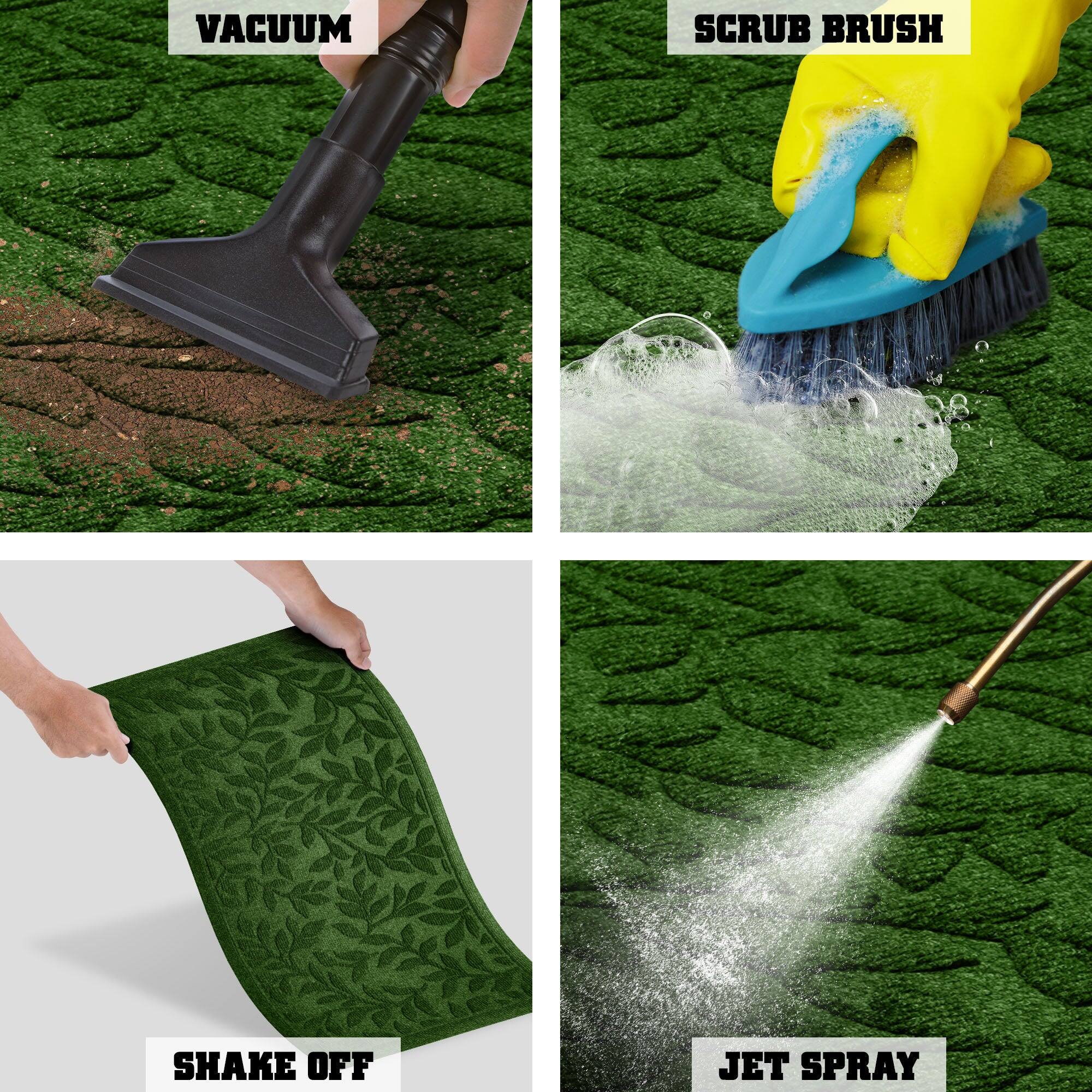 - VACUUM
- SCRUB BRUSH
- SHAKE OFF
- JET SPRAY