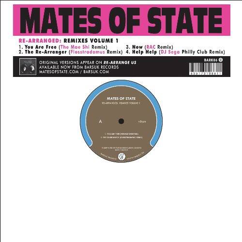 Mates of State - Re-Arranged: Remixes, Vol. 1   - VINYL LP price history on PriceWatchPro