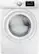 Front. Samsung - 7.5 Cu. Ft. Stackable Electric Dryer with Sensor Dry - White.