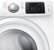 Alt View 2. Samsung - 7.5 Cu. Ft. Stackable Electric Dryer with Sensor Dry - White.