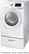 Left. Samsung - 7.5 Cu. Ft. Stackable Electric Dryer with Sensor Dry - White.