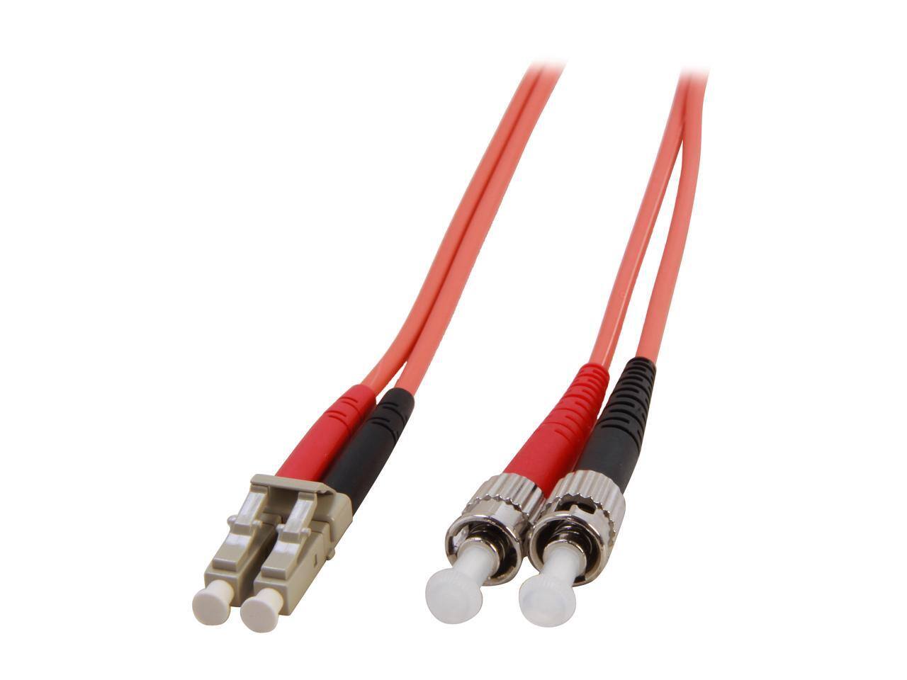 Front. StarTech.com - StarTech.com FIBLCST2 6.4 ft. Multimode 62.5/125 Duplex Fiber Patch Cable LC - ST.