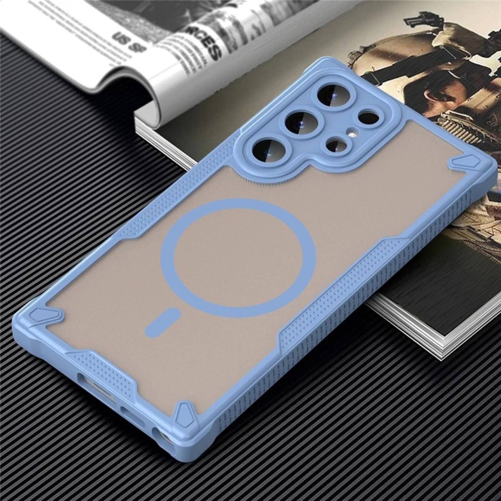 UUCOVER Magnetic Case for Samsung Galaxy S25 Ultra, Compatible with Mag ...