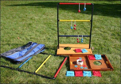 Angle Standard. Triumph Sports USA - 3-in-1 Trio Toss Game Pack.