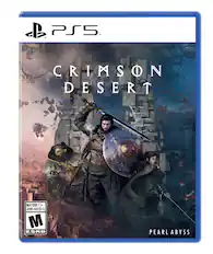 PS5 CRIMSON DESERT MATURE 17+ JEUNES ADULTES 17+ M ESRB PEARL ABYSS
